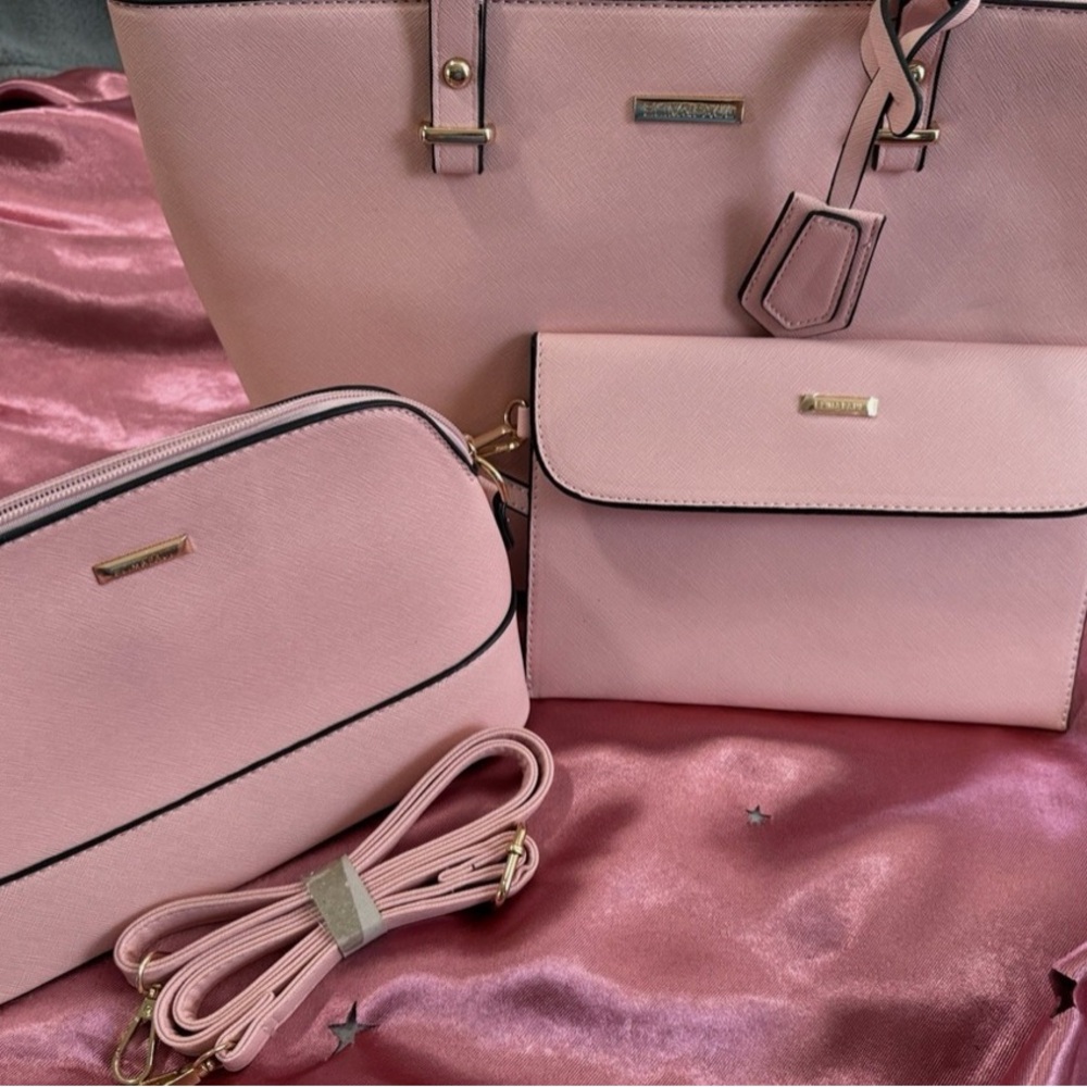 Elm & Paul Pink Trio Bag Set